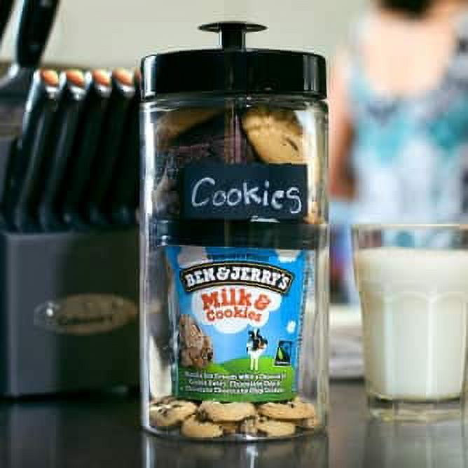 Thumbnail: Ben & Jerry's Milk & Cookies Ice Cream, 16 oz. Pint, 6-Pack (Frozen)