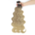 Thumbnail: Wholesale Price Body Wave Bundles Synthetic Natural Hair Extensions Blonde Hair