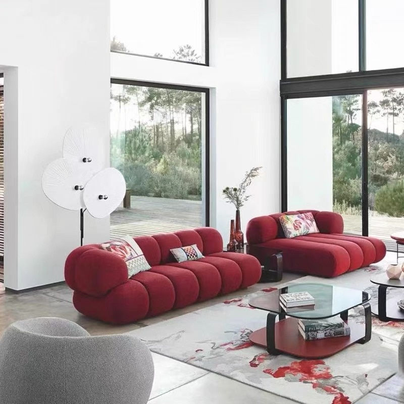 Thumbnail: Floor Sectional Living Room Sofa Corner Modern Designer European Living Room So