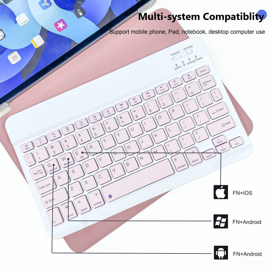 Thumbnail: Magic keyboard Wireless Mouse For Pro 11 Air 4 Air 5 10.2 8th 9th Generation 9.