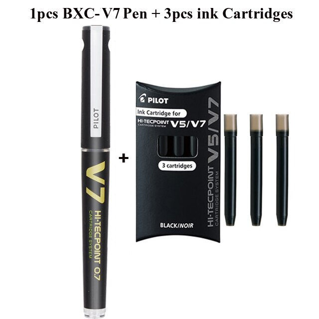 Thumbnail: Pilot Rollerball Pens, BXC V5 V7 Hi-Tecpoint Refillable Cartridge System Liquid