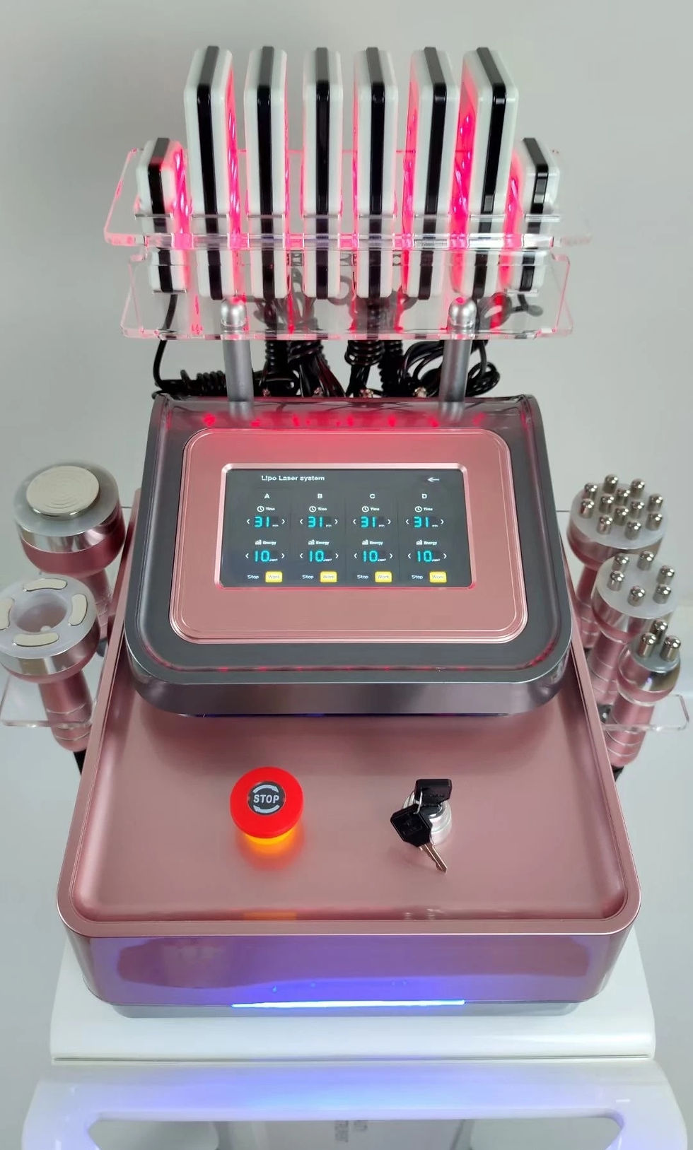 Thumbnail: Professional effect ultrasonic 7 in 1 40k and 80k Ultrasonic Cavitation Vacuum 
