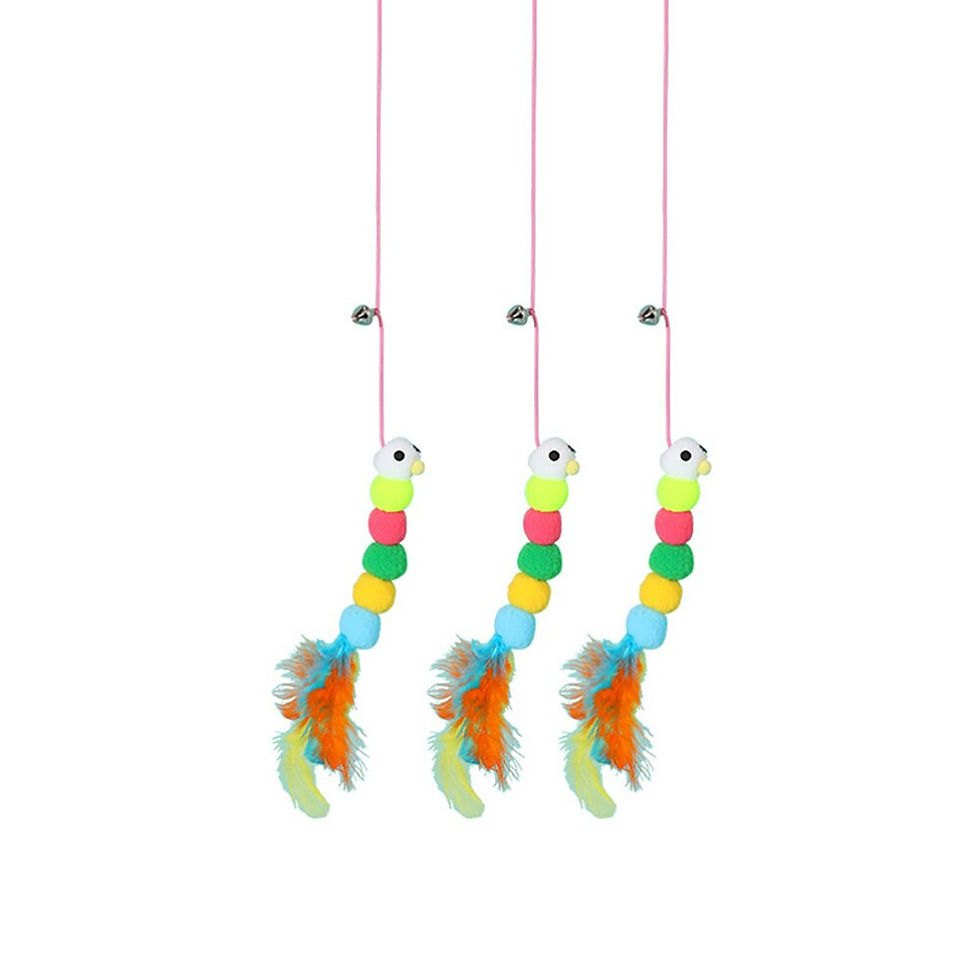 Thumbnail: Cat Toy Simulation Mouse Cat Scratch Rope Mouse Funny Kitten Interactive Toy Re