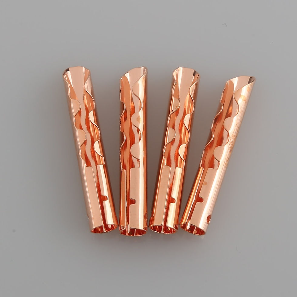 Thumbnail: High Quality Pure copper BFA 4mm Z-Type Banana Plug Speaker Cable Connector