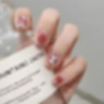 Thumbnail: 24Pcs checkerboard False Nails Wearable Fake Nails Full Cover Press On Square H