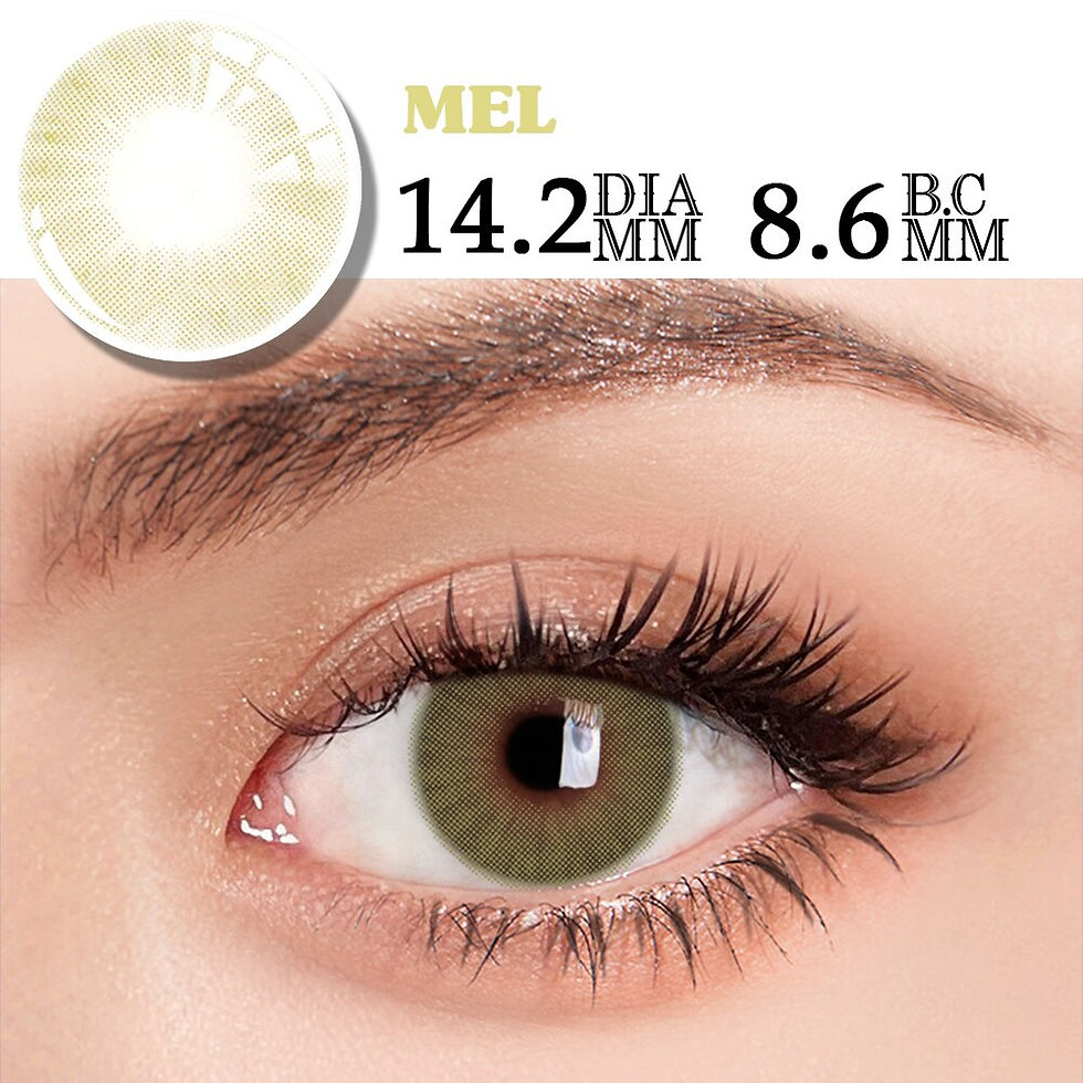 Thumbnail: 2pcs Yearly Contact Lenses Colored Contacts Beautiful Pupil Natural Contact Len