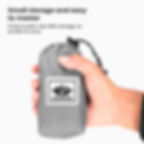 Thumbnail: Outdoor Hiking Bag 20L Lightweight Portable Backpack Foldable Waterproof Foldin