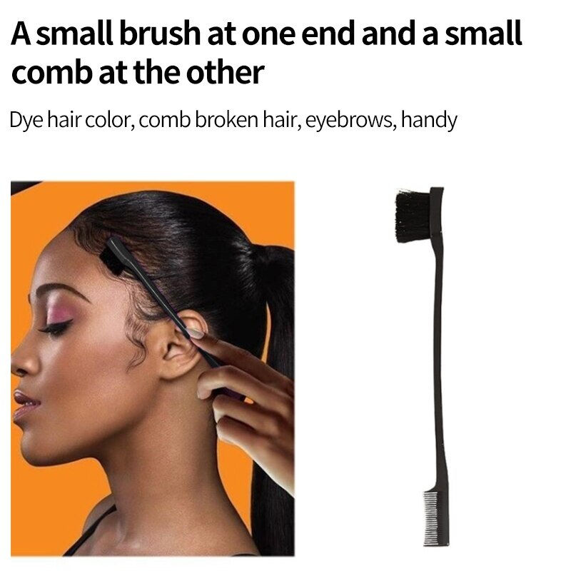 Thumbnail: Comb Set Hair Styling Special Pointy Tail Beating Double Headed Brush Eyebrow L