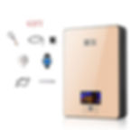 Thumbnail: Instant Electric Water Heater Shower Thermostat Small Intelligent Rapid Heating