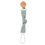Thumbnail: Anti-drop Baby Pacifier Clip Newborn Linen Cotton Wooden Pacifier Chain Nipple 