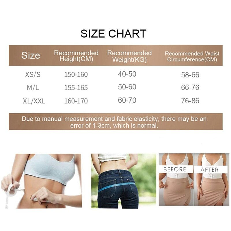 Thumbnail: Waist Trainer Butt Lifter Slimming Underwear Body Shaper Body Shapewear Tummy S