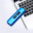 Miniatura: 2023 USB Electric Lighters Windproof USB Rechargeable Touch Windproof Cigarette