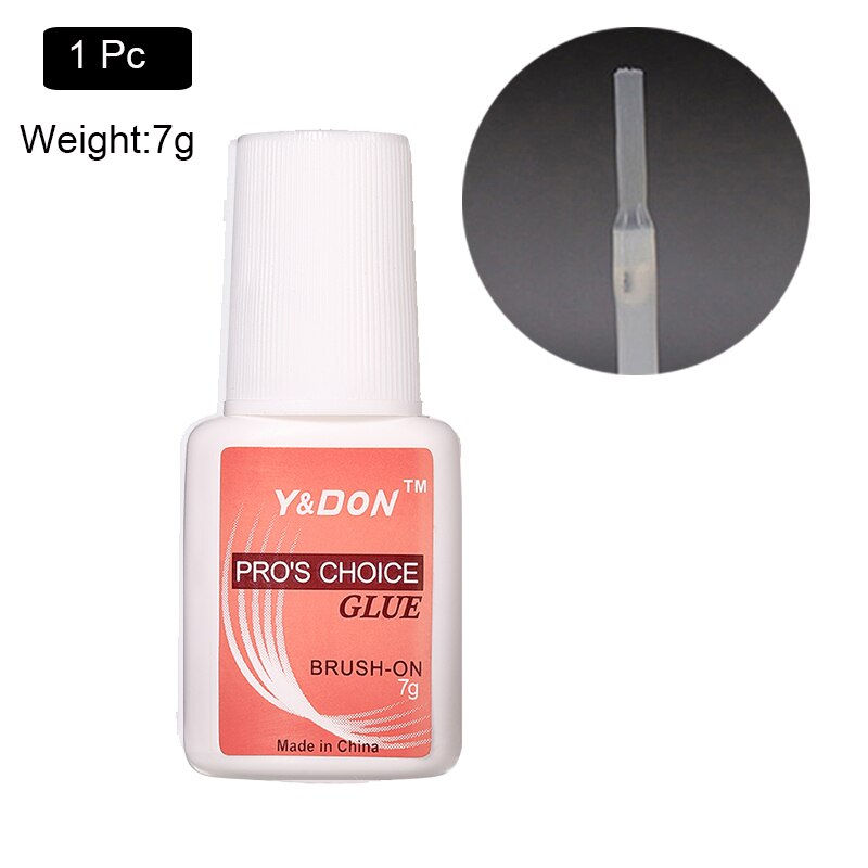 Thumbnail: 10g Fast Drying Nail Glue for False Nails Glitter Acrylic Nail Rhinestone Decor