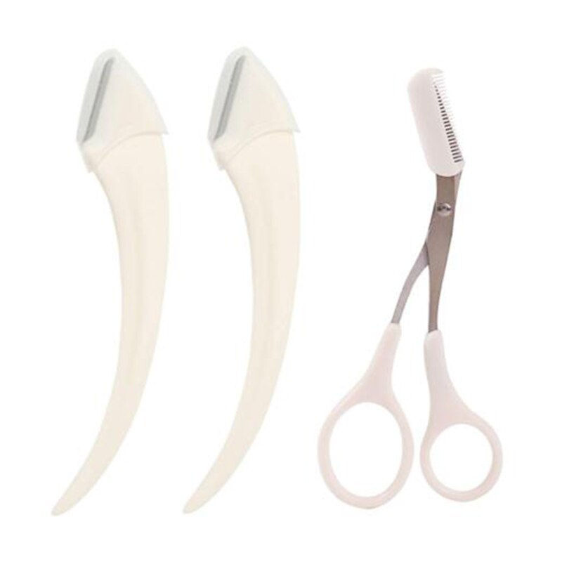 Eyebrow Trimming Knife Eyebrow Face Razor For Women Professional Eyebrow Scisso