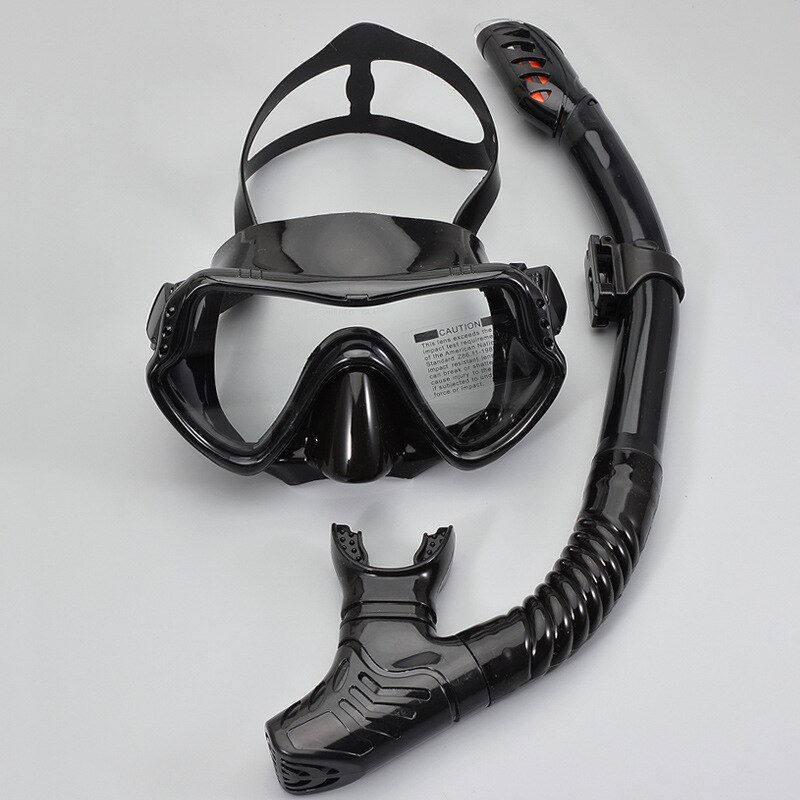 Thumbnail: Diving Mirror Breathing Tube Set for Men and Women New Adult Large Frame Silico