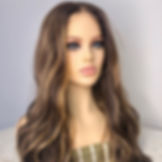 Thumbnail: Highlight Ombre Ash Blonde 26 Inch Long Body Wave 13x4 Lace Front Wig For Black
