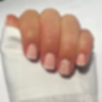 Thumbnail: 24pcs Simple Style Nail Art Colorful Lines Fake Nails In Shape Of Water Drop Pr
