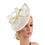 Thumbnail: Fascinator Sinamay Hat Cocktail Tea Party Fascinator Headband Vintage Kentucky 