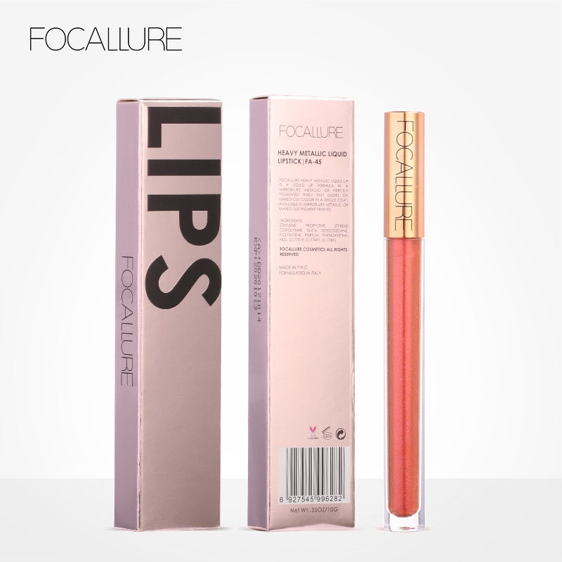 Thumbnail: FOCALLURE 12 Color Chameleon Shiny Lip Gloss Liquid  Matte Long Lasting Bright 