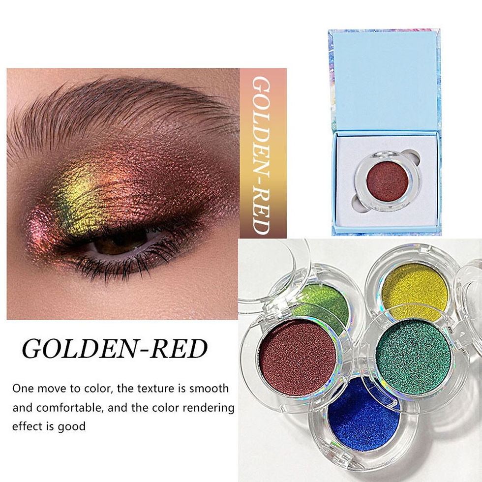 Thumbnail: 1PC Chameleon Powder Eyeshadow Pearlescent Glitter Long Lasting Waterproof Soft