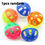 Thumbnail: Pet Play Balls Plastic Pet Cat Kitten With Jingle Bell Pounce Chase Rattle Ratt