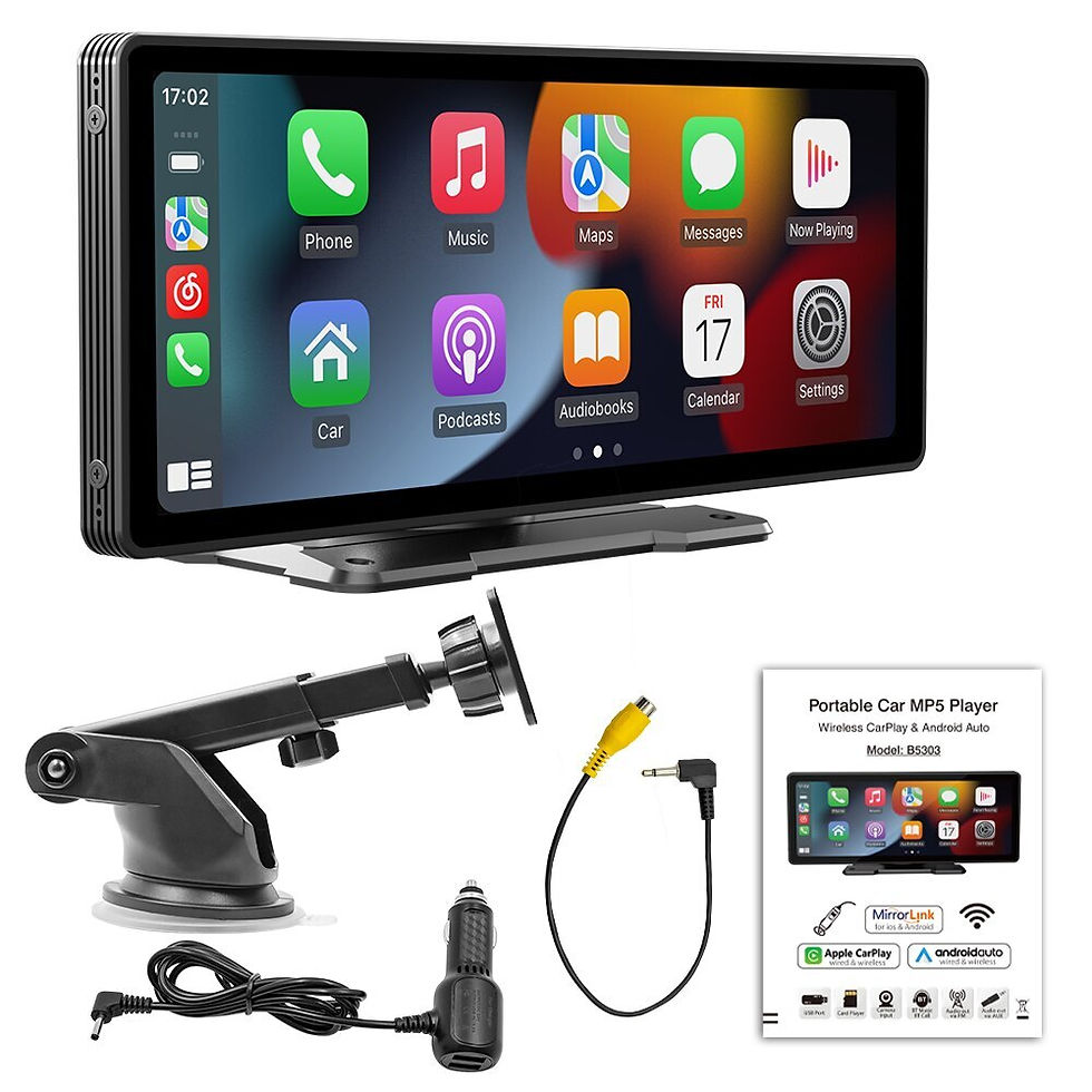 Thumbnail: Universal 10.26” Screen Car Radio Multimedia WIFI Video Player Wireless Carplay