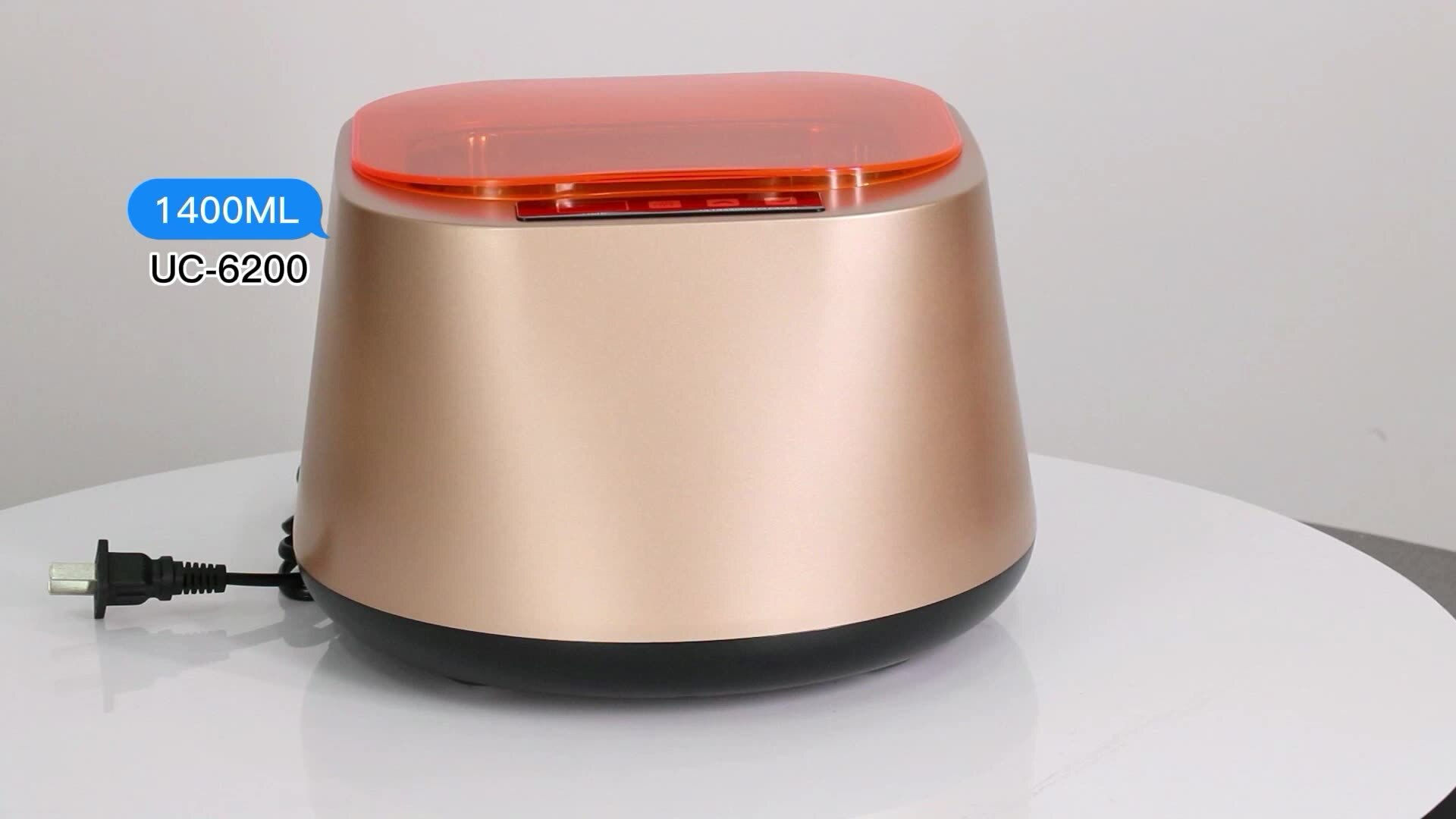 1.4Liter Portable Ultrasonic Washer 1400ML Mini Ultrasonic Washing Machine for