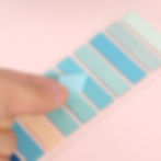 Thumbnail: 200 Sheets Morandi Transparent Fluorescent Index Tabs PET Arrow Flags Sticky No