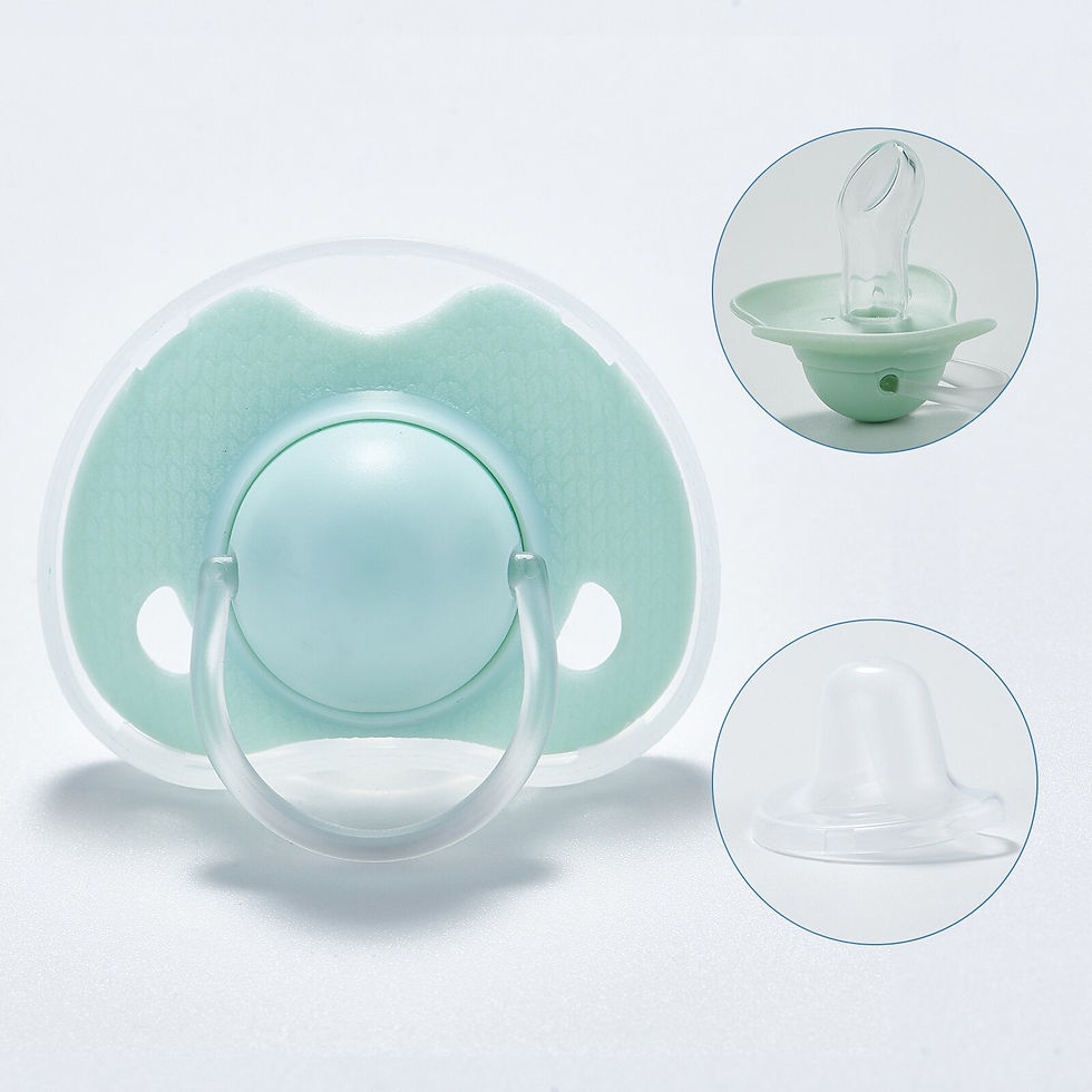 Thumbnail: Food Grade Silicone Baby Pacifier Soother for Baby Teether Safety Infant Snooth