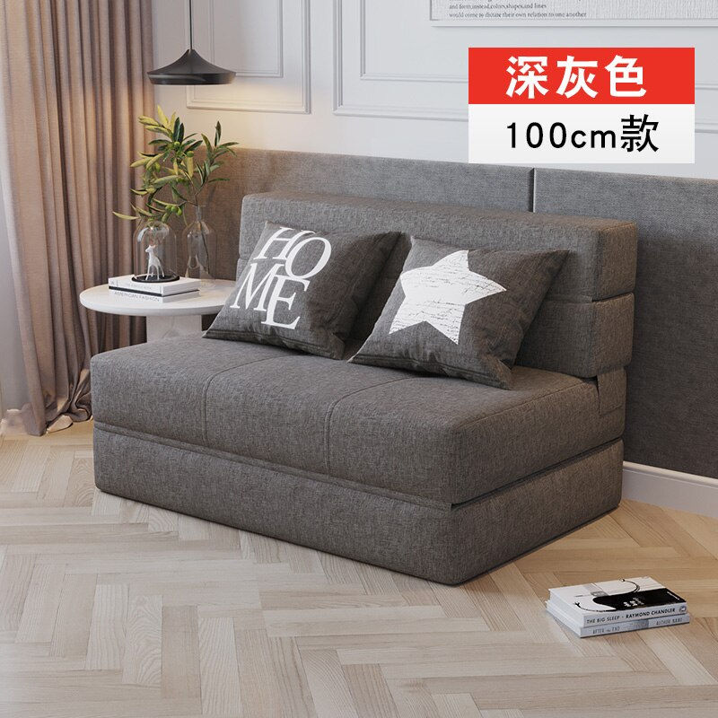 Thumbnail: Stretch Recliner Sofa Bed Foldable Minimalist Single Sofa Tatami Adults Reading