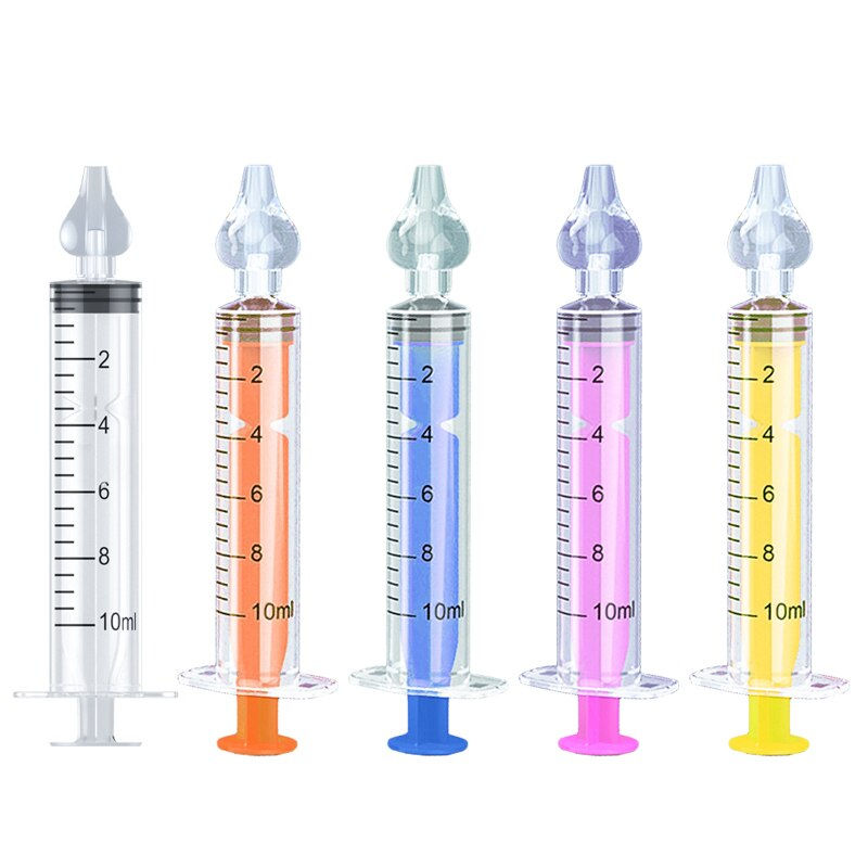 Thumbnail: 2 Pcs Baby Nose Cleaner Rhinitis Nasal Washer Needle Tube Baby Nasal Aspirator 