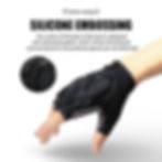 Miniatura: Summer Half-Finger Men Women Cycling Gloves Liquid Silicone Anti Slip Shock-Abs