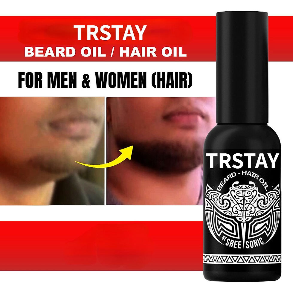 Thumbnail: Beard Hair Care Oil Bottles Premium Hair Thick Oil Beard Misai Beard Beauty Bea