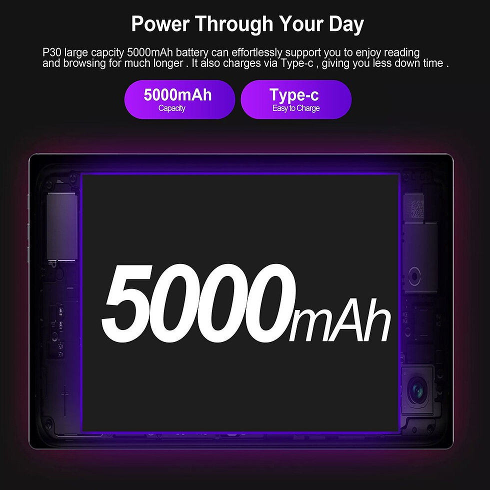 Thumbnail: P30 New 10.1 Inch Android Tablet Octa Core 8GB RAM 256GB ROM Google 4G Network 