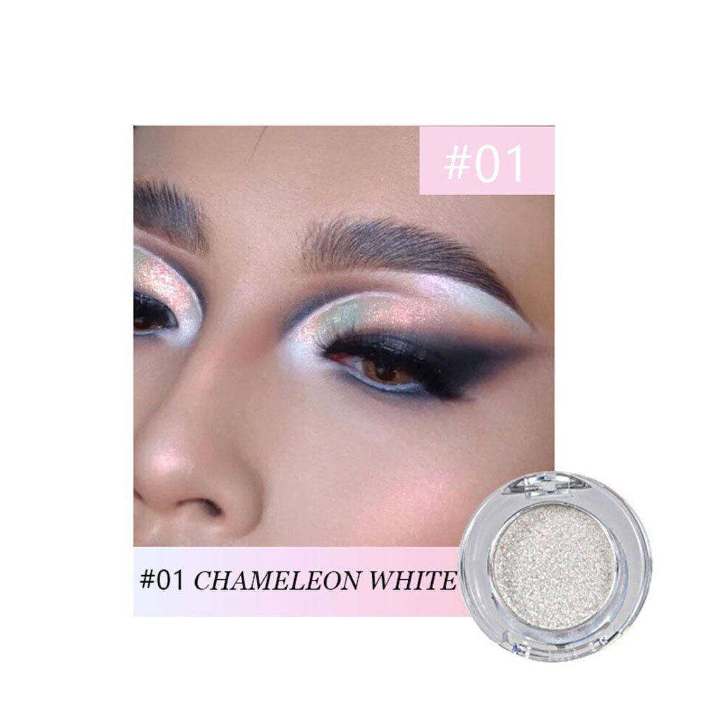 1PC Chameleon Powder Eyeshadow Pearlescent Glitter Long Lasting Waterproof Soft