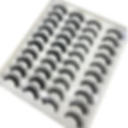 Thumbnail: Mink eyelashes 3d mink hair eyelashes 20 pairs long makeup 3d faux nature fake 