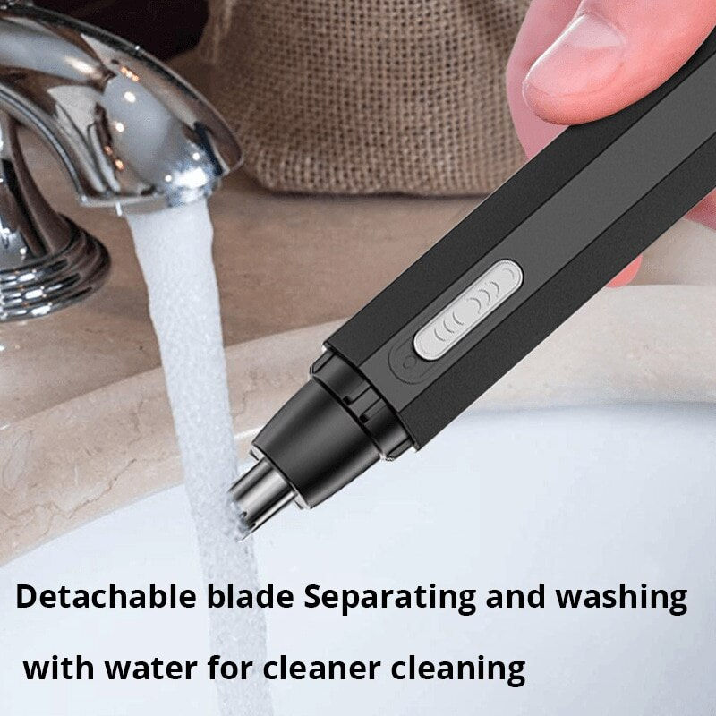 Thumbnail: Electric Shaving Nose Ear Trimmer Safe Face Care Rechargeable Nose Hair Trimmer