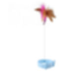 Thumbnail: Interactive Cat Toys Funny Feather Teaser Stick with Bell Pets Collar Kitten Pl