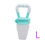 الصورة المصغرة: Newborn Baby Fresh Food Fruit Feeder Silicone Teether Trainning To Eat Fruit Gr