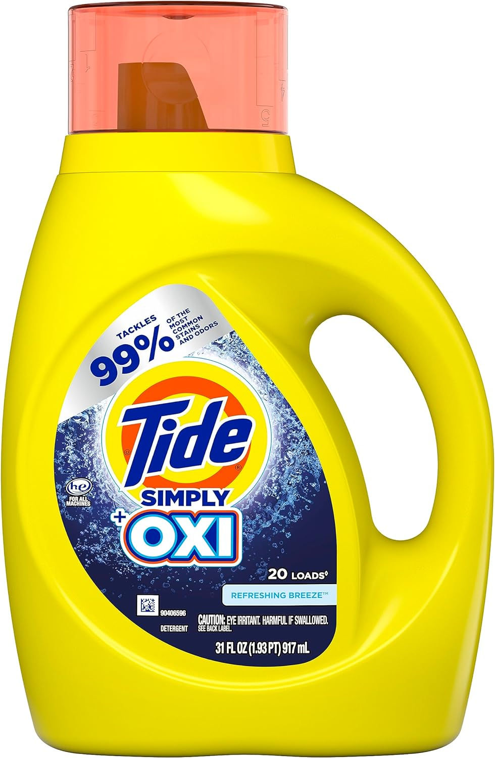 Thumbnail: Tide PODS Liquid Laundry Detergent Pacs, Spring Meadow, 20 Count