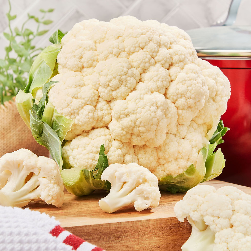 Organic Fresh Cauliflower, Each