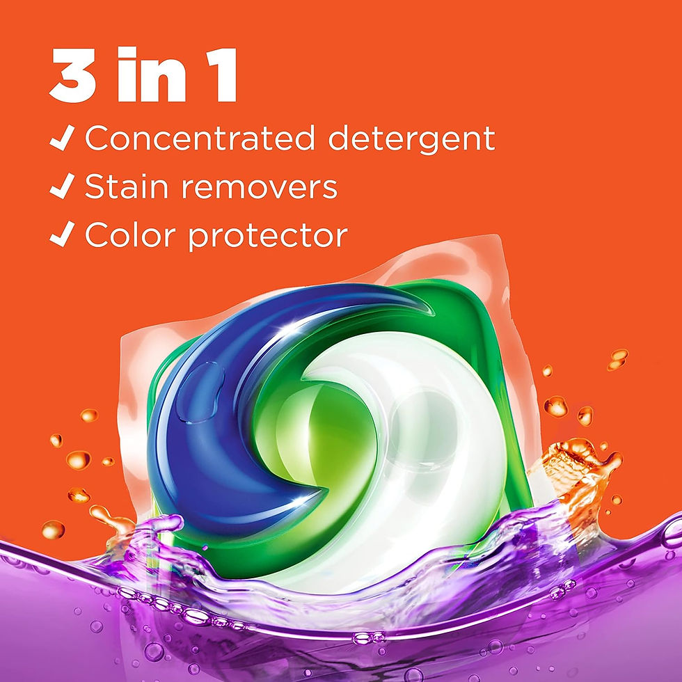 Thumbnail: Tide PODS Liquid Laundry Detergent Pacs, Spring Meadow, 20 Count