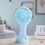 Thumbnail: Handheld Small Fan Cooler Portable Small Usb Charging Fan Mini Silent Charging 