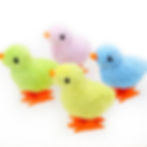 Thumbnail: 1PC Pet Cat Toys Plush Clockwork Chicken Toys Walking Hopping Cute Creative Fun