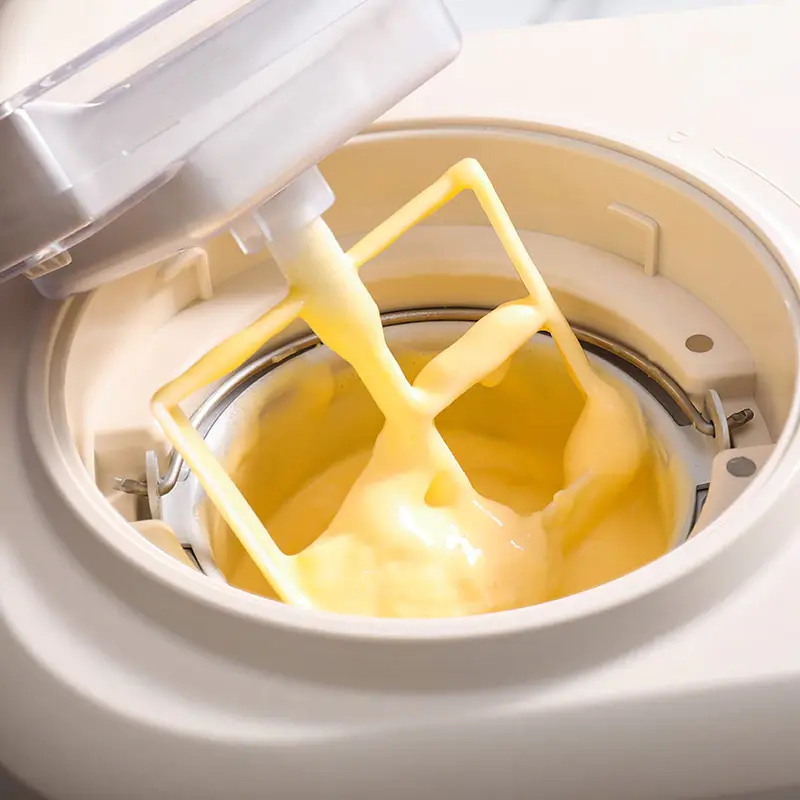 Thumbnail: 1000ml Automatic Ice Cream Maker Machine Roll Soft Serve Hard Household Small F