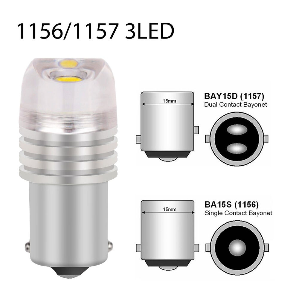 Thumbnail: 1PCS 1156 1157 T20 Car LED Signal Brake Light Backup Lighting Red Flash Strobe 