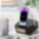 Thumbnail: Multifunctional Wireless Charger Pad Stand Alarm Clock Speaker LED Light 15W Fa