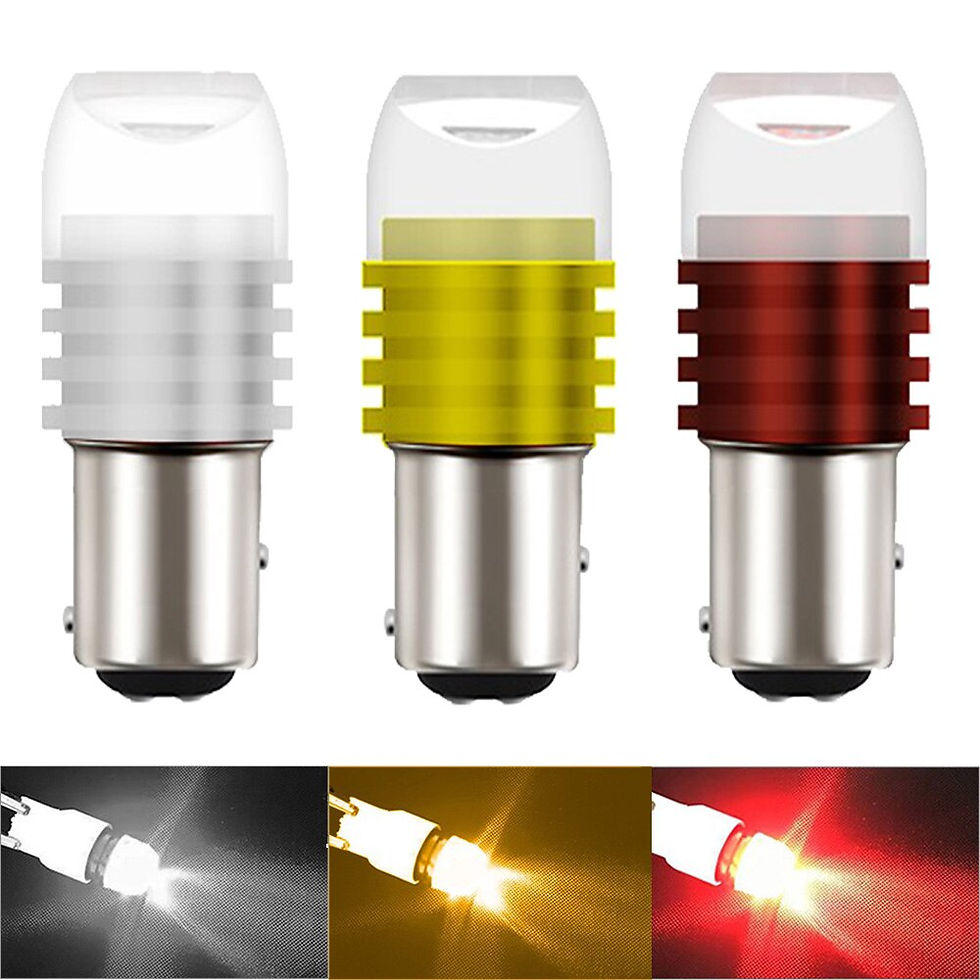 Thumbnail: 1PCS 1156 1157 T20 Car LED Signal Brake Light Backup Lighting Red Flash Strobe 