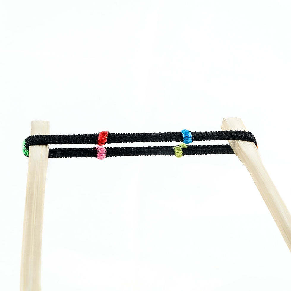 Thumbnail: 100pcs/Set Black Solid Rubber Band for Women Girl Nylon Small Big Elastic Hair 