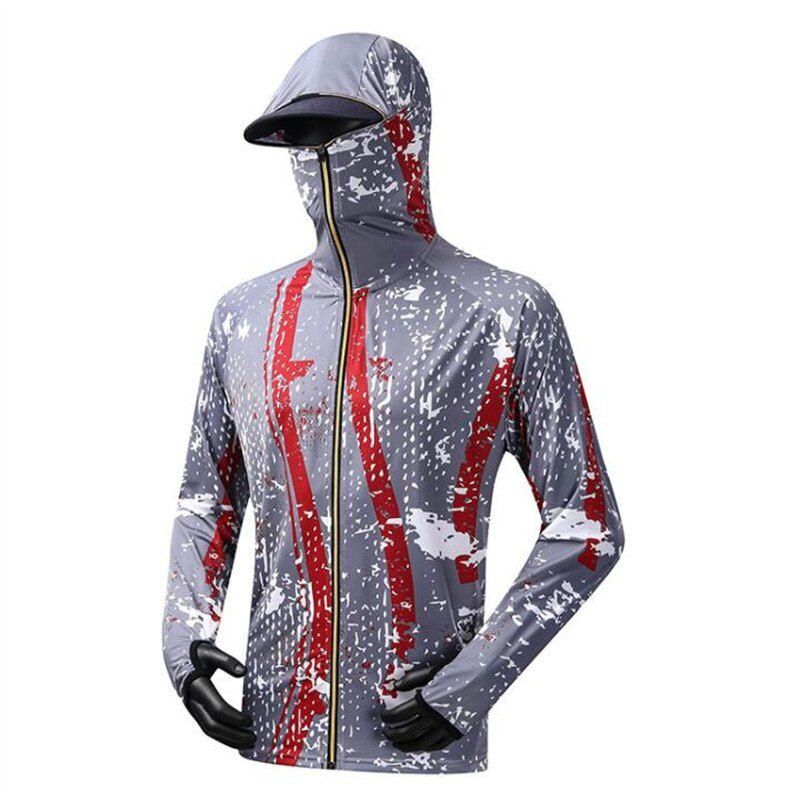 Thumbnail: Fishing Shirt Breathable Quick Dry Fishing Jersey Anti-UV Sunscreen Sun Protect